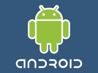Maskot och logotyp för Android